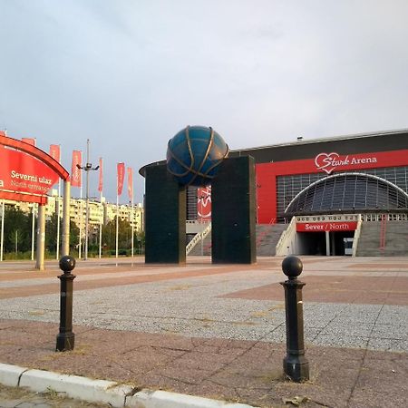 Arena Relax Apartman Belgrad Exterior foto