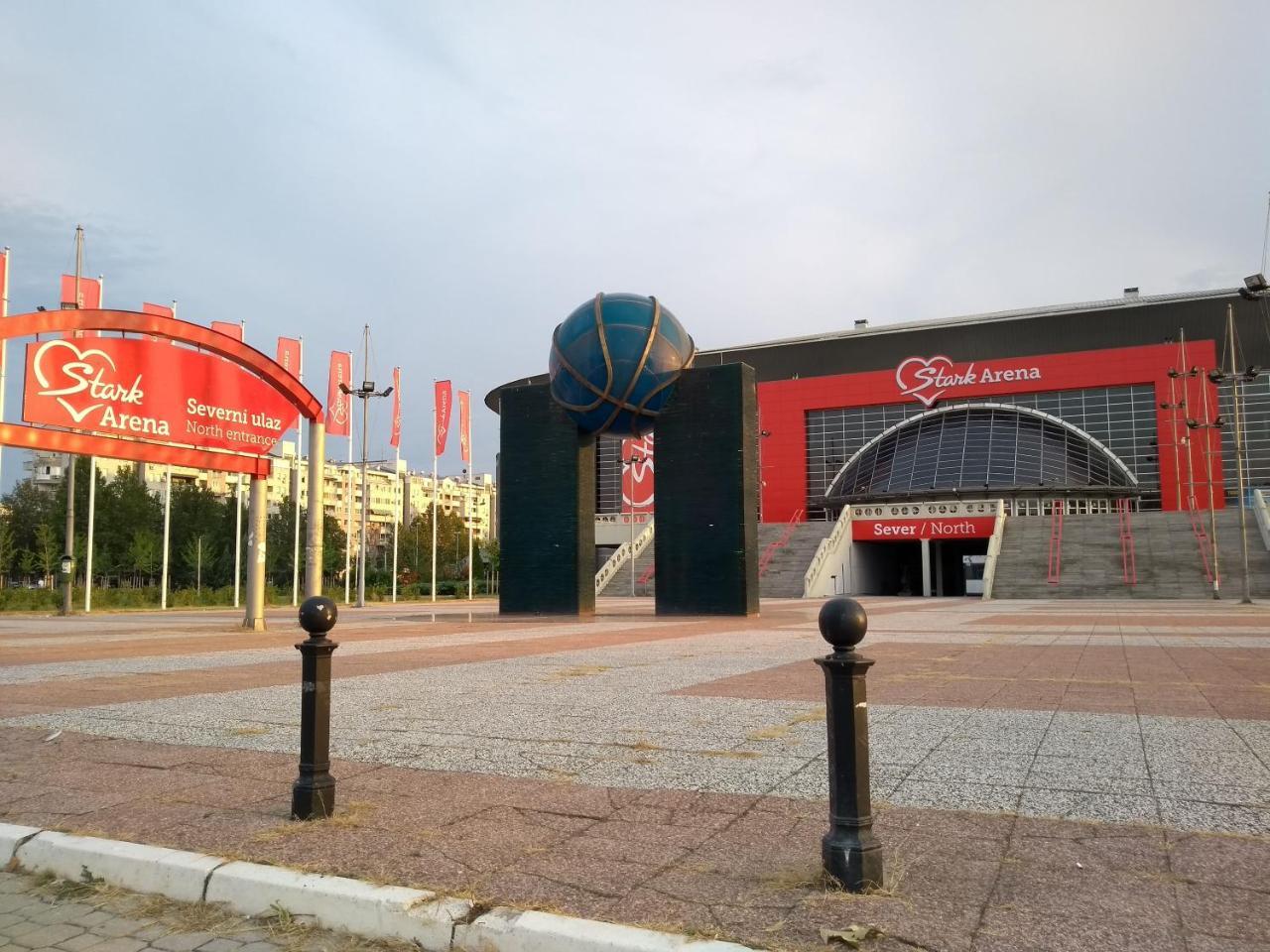 Arena Relax Apartman Belgrad Exterior foto