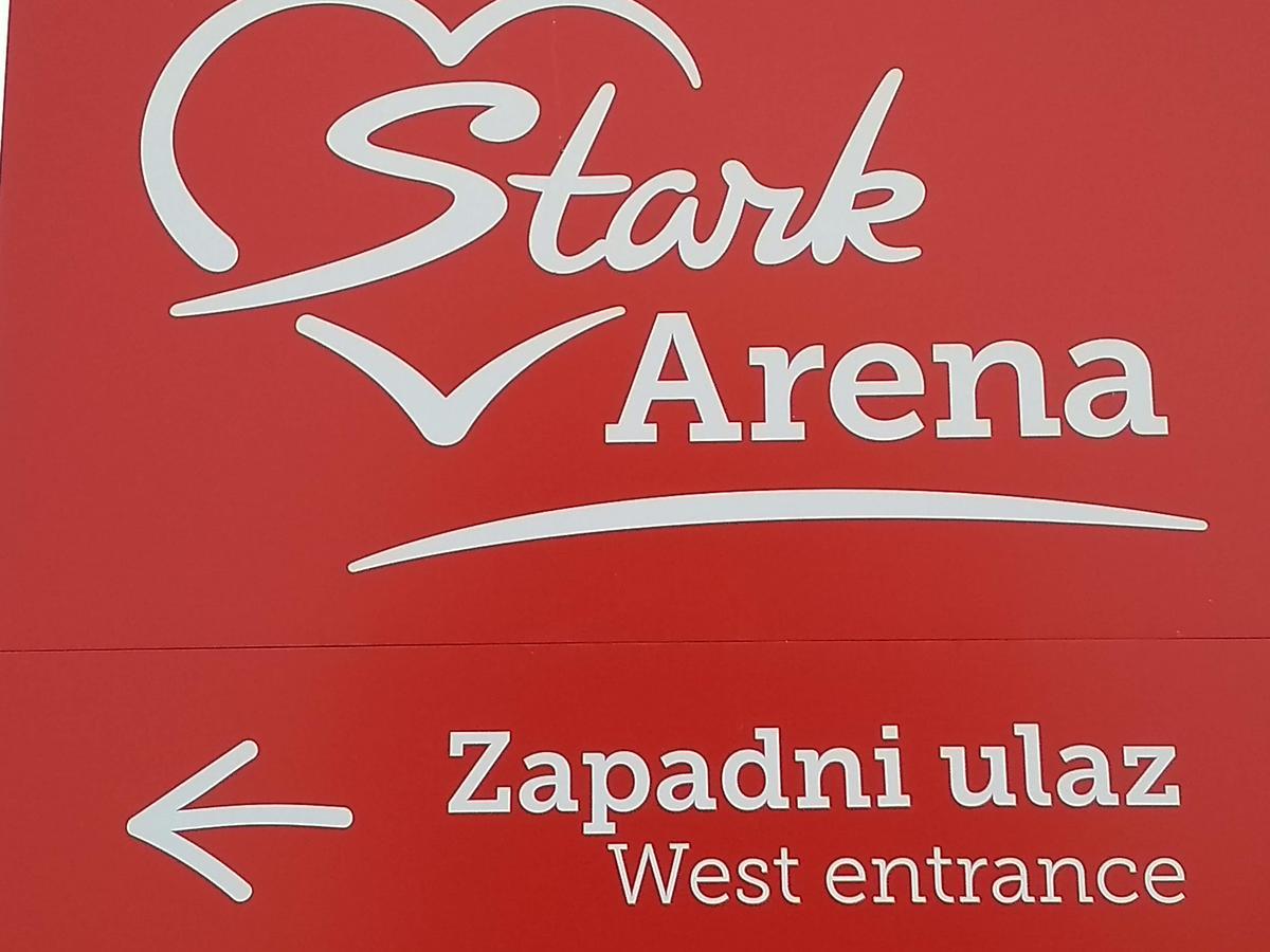 Arena Relax Apartman Belgrad Exterior foto