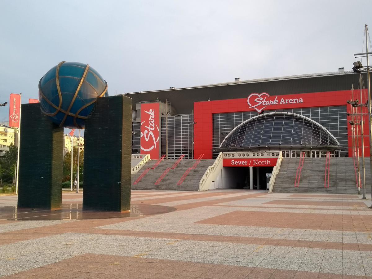 Arena Relax Apartman Belgrad Exterior foto